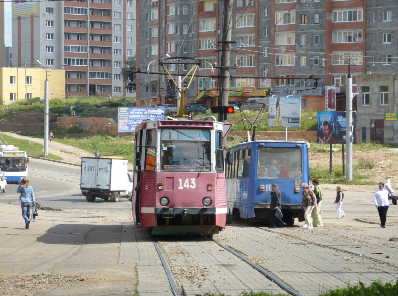 Smolensk, 71-605 (KTM-5M3) # 143; Smolensk, 71-605 (KTM-5M3) # 168