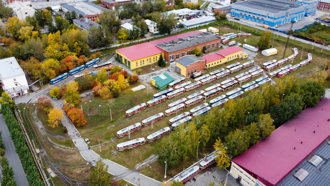 Екатеринбург — Разные фотографии; Екатеринбург — Северное трамвайное депо