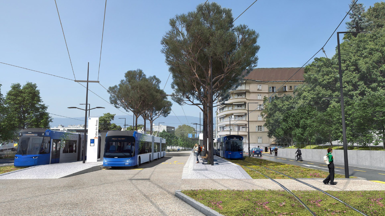 Лозанна — Проект трамвая