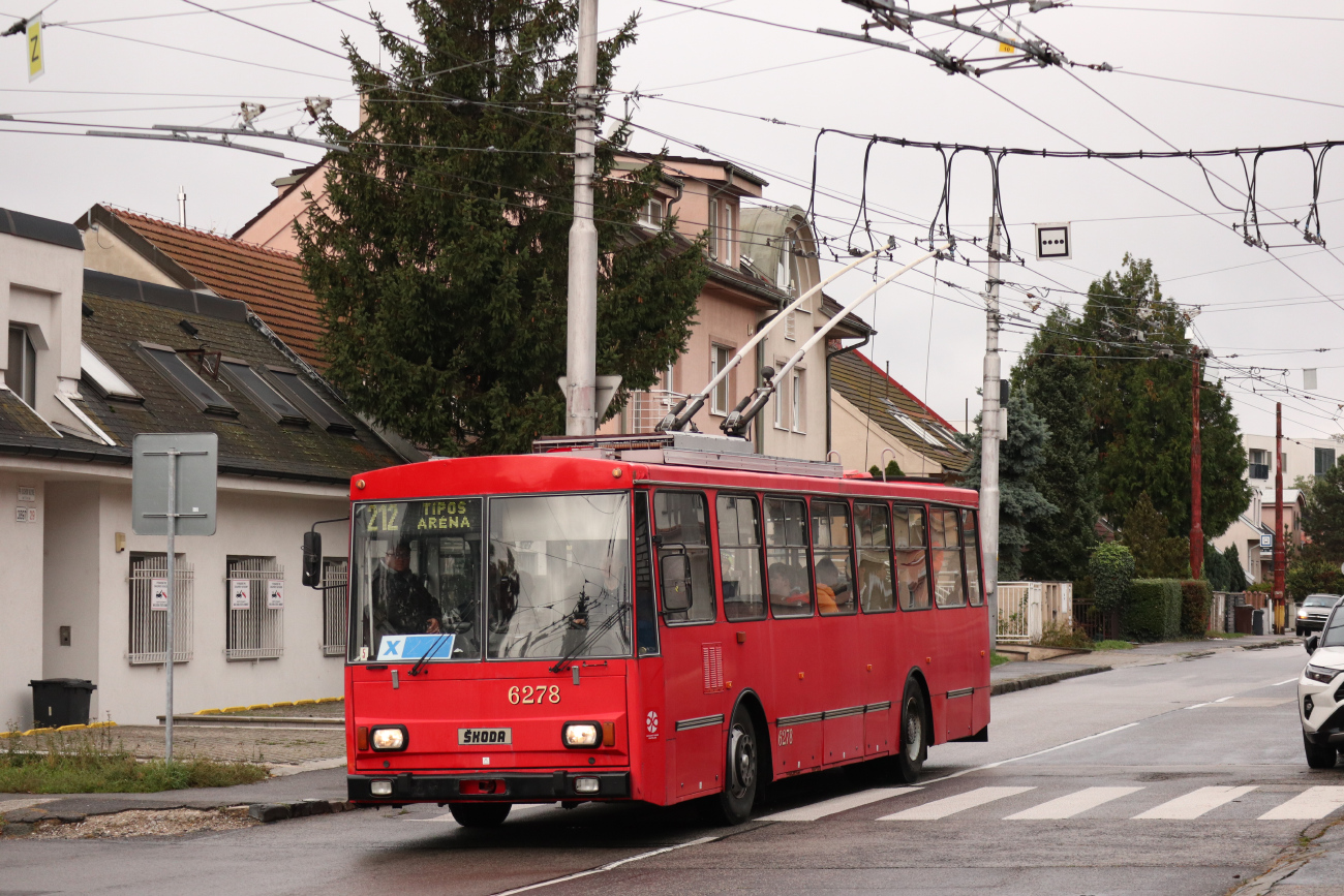Братислава, Škoda 14Tr10/6 № 6278; Братислава — Прощание с троллейбусами Škoda 15 TrM и их последний день работы