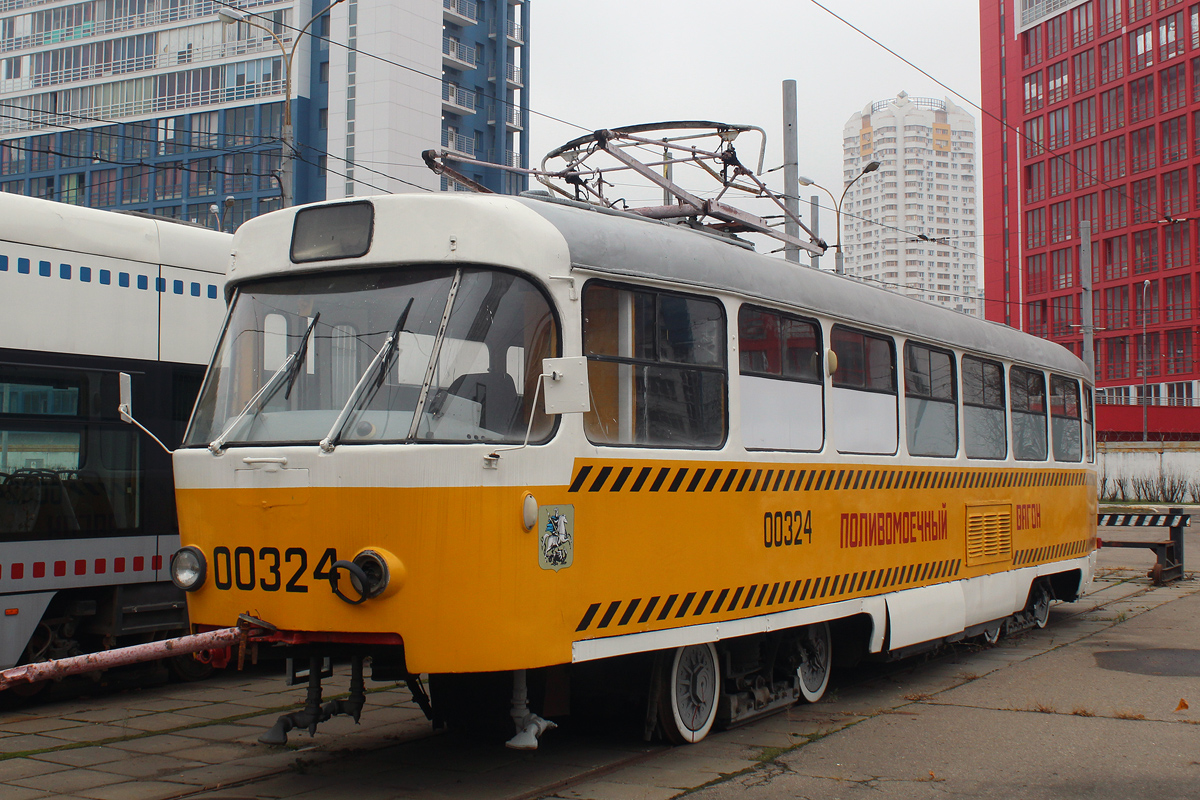 Москва, Tatra T3SU № 00324