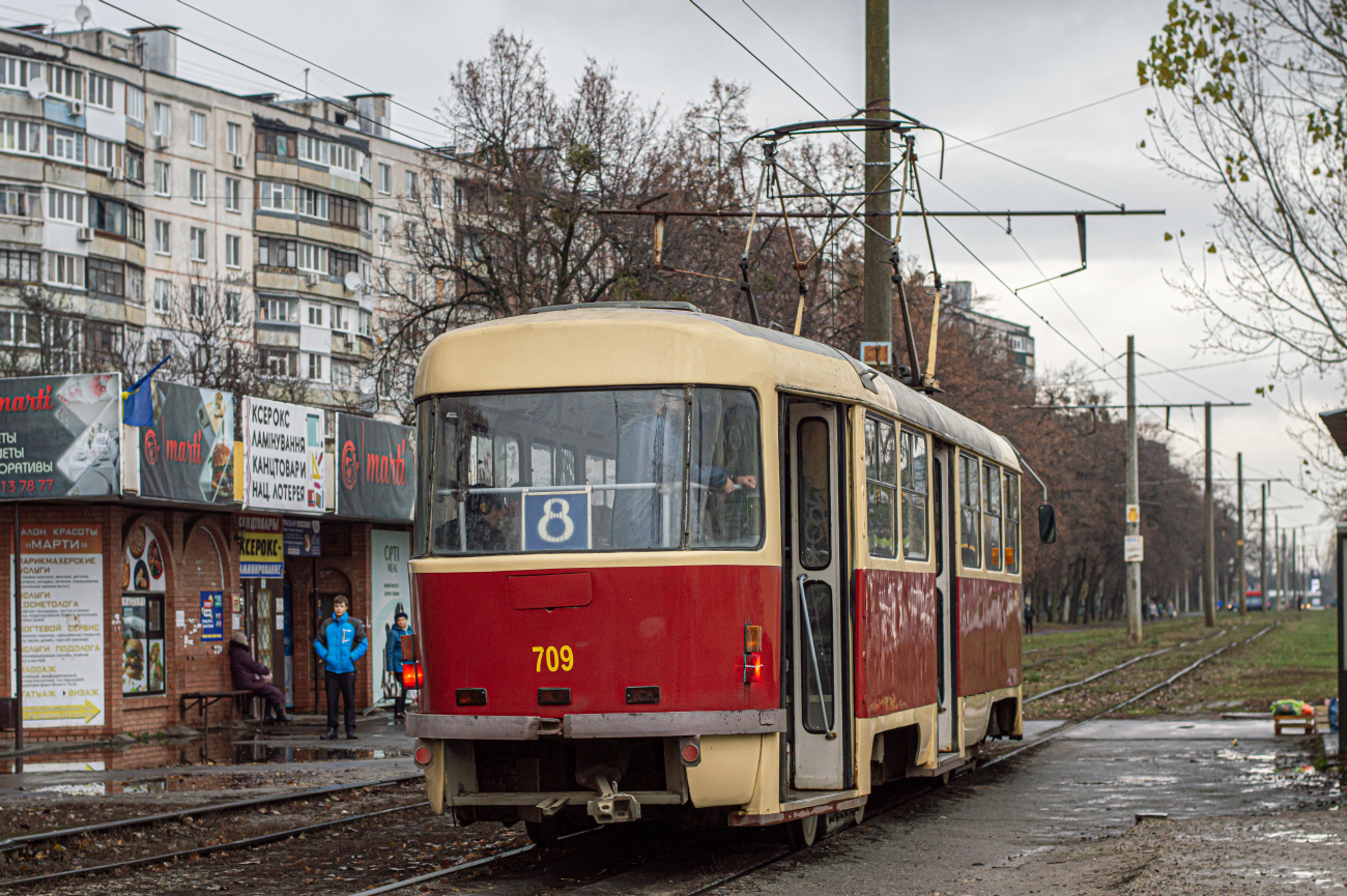 Харьков, Tatra T3SUCS № 709