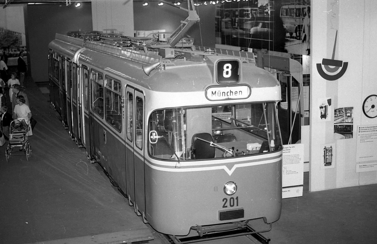 Мюнхен, Rathgeber P2.12 № 201; Мюнхен — IVA 1965 (Internationale Verkehrsausstellung)