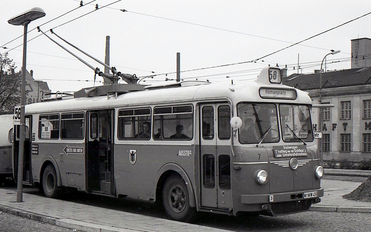 Мюнхен, Krauss-Maffei KME 160 № 7; Мюнхен — Мюнхенский троллейбус