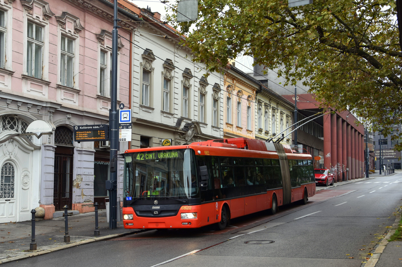 Братислава, Škoda 31Tr SOR № 6822