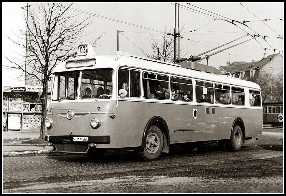 Мюнхен, Krauss-Maffei KME 160 № 12; Мюнхен — Мюнхенский троллейбус