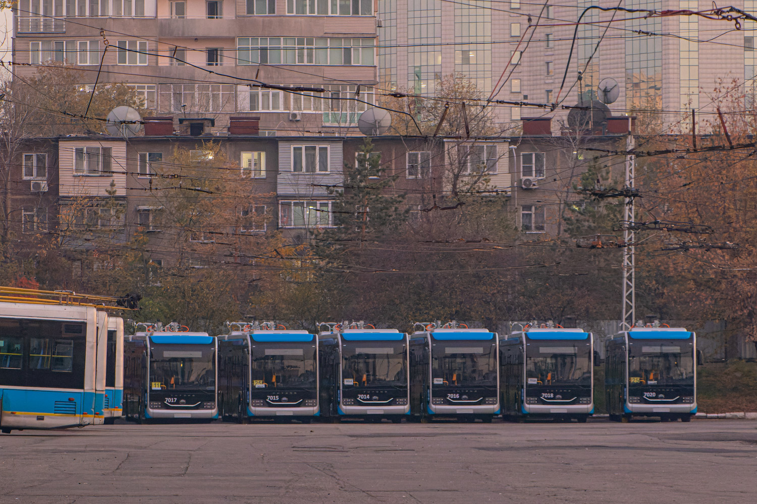 Алматы — Новые троллейбусы; Алматы — Троллейбусные парки