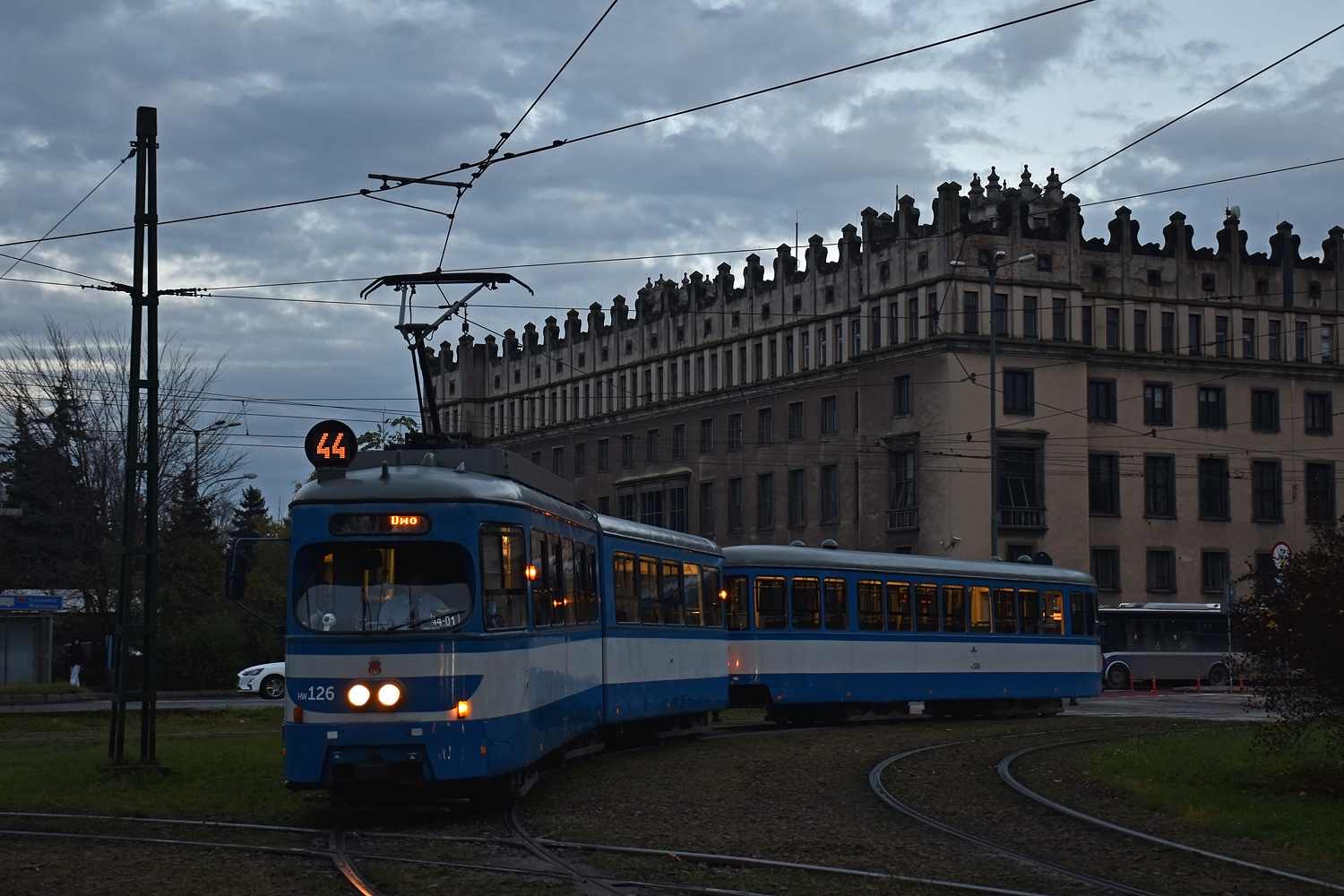 Kraków, SGP Type E1 № HW126