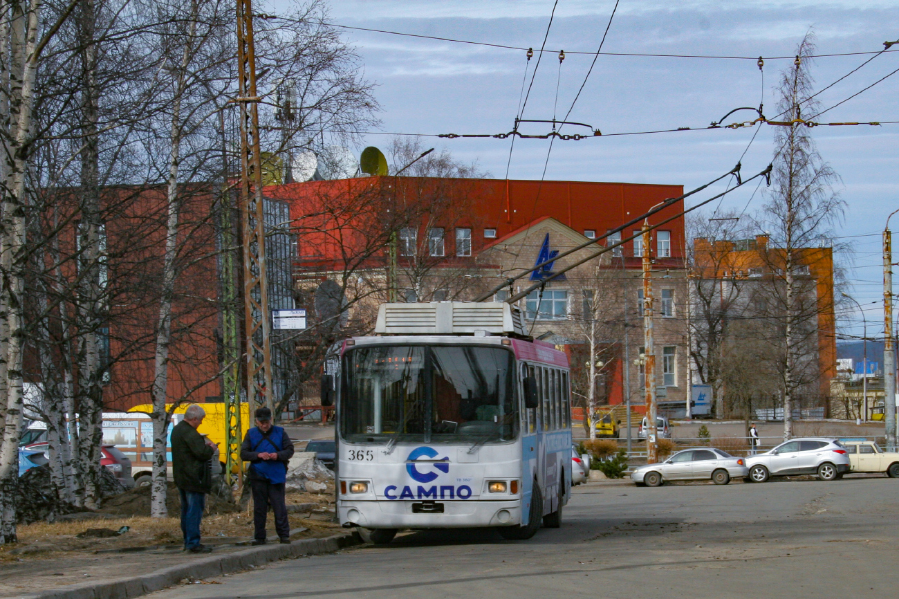 Петрозаводск, ЛиАЗ-5280 № 365; Петрозаводск — Работники электротранспорта