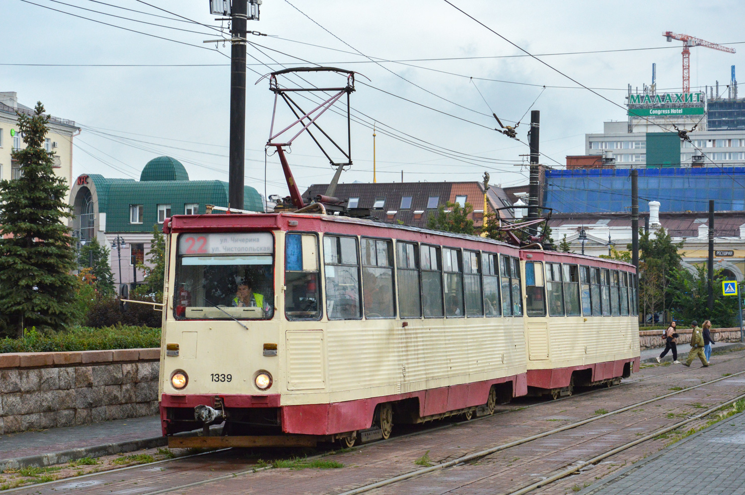 车里亚宾斯克, 71-605 (KTM-5M3) # 1339