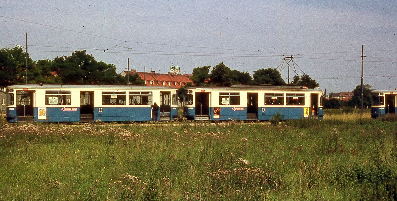 Мюнхен, Rathgeber m4.65 прицепной № 1747; Мюнхен, Rathgeber M4.65 моторный № 925; Мюнхен — Старые фотографии