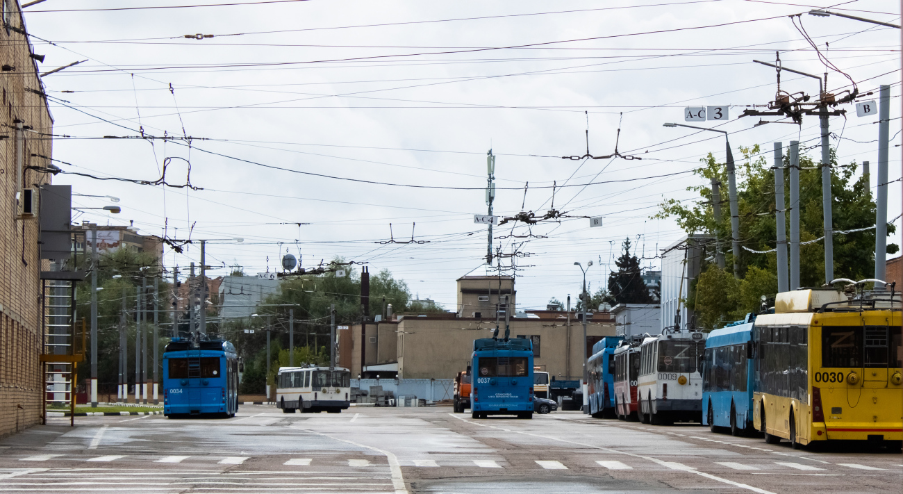 Химки — Троллейбусные линии и инфраструктура
