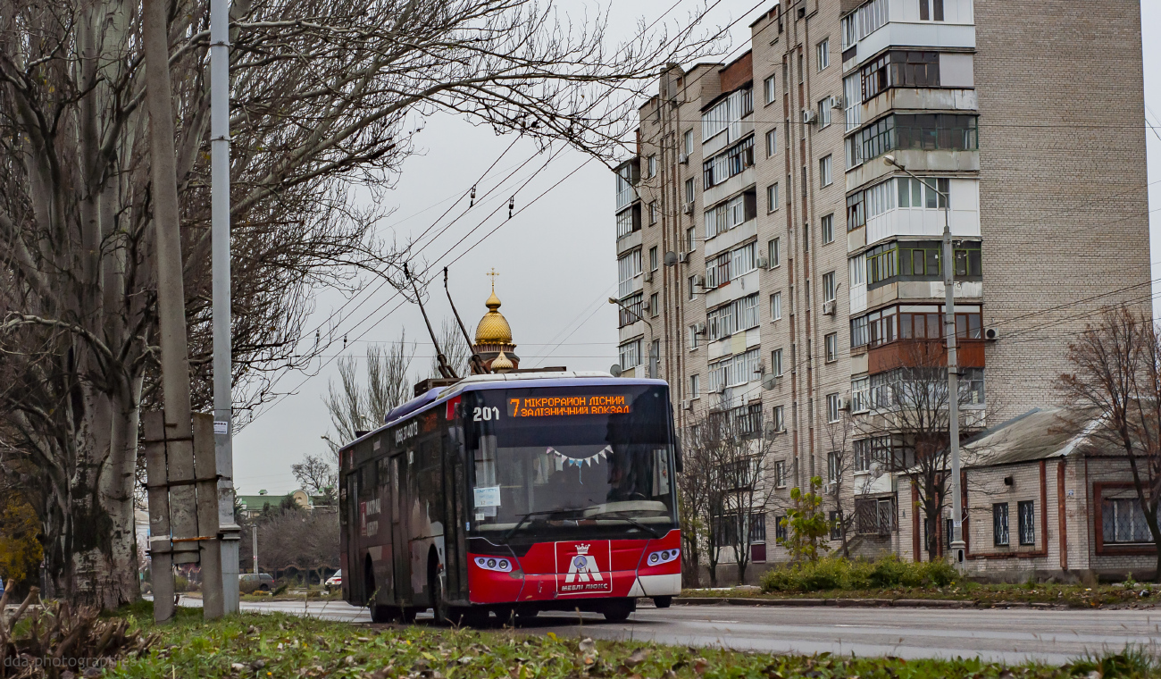Sloviansk, LAZ E183A1 № 201
