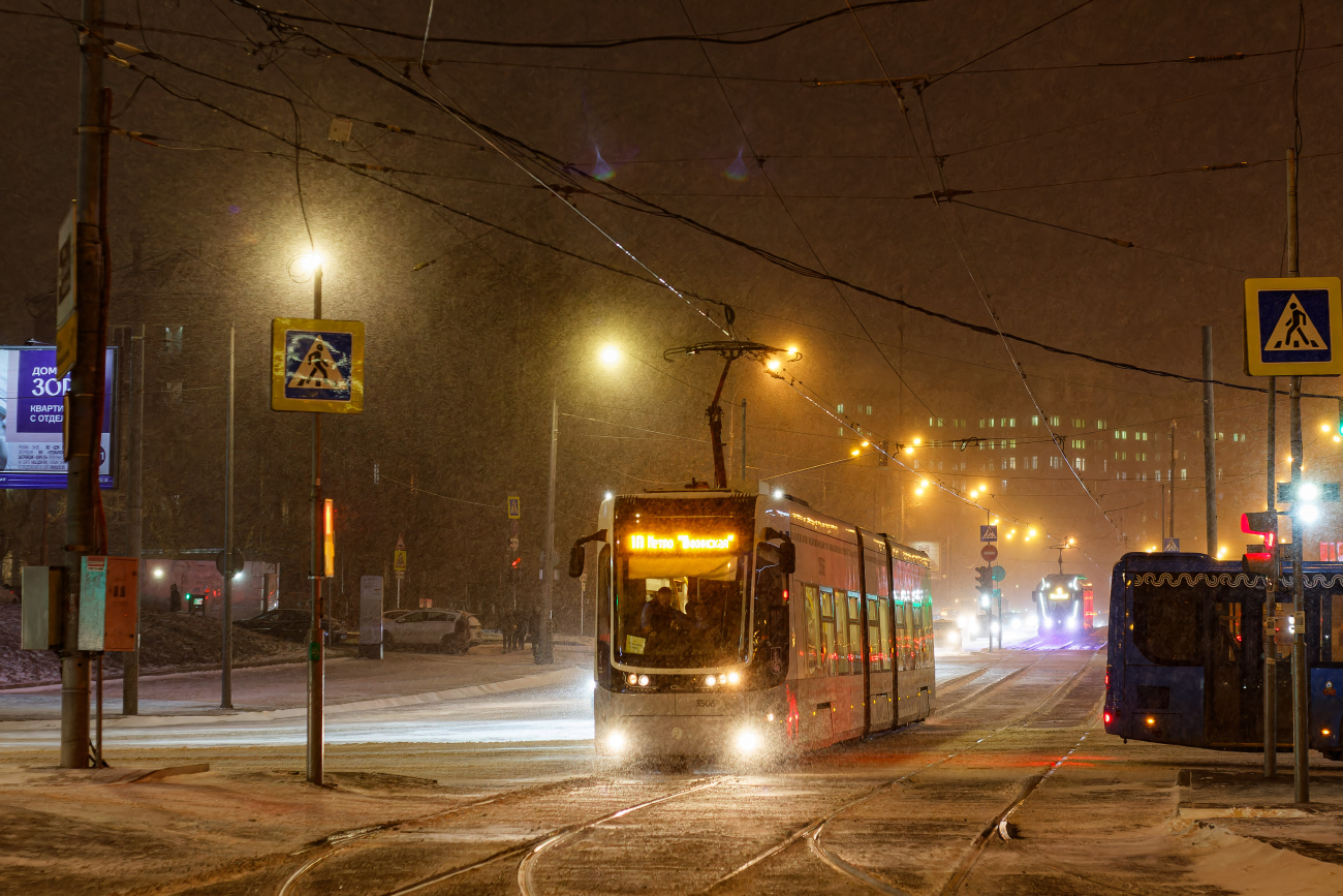 Москва, 71-414 (Pesa Fokstrot) № 3506