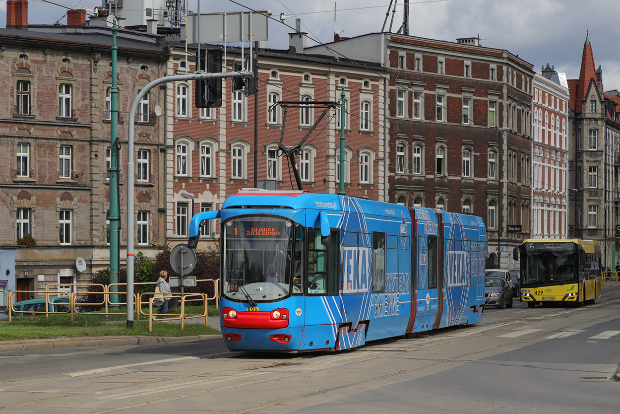 Silesian region, Alstom 116Nd # 805