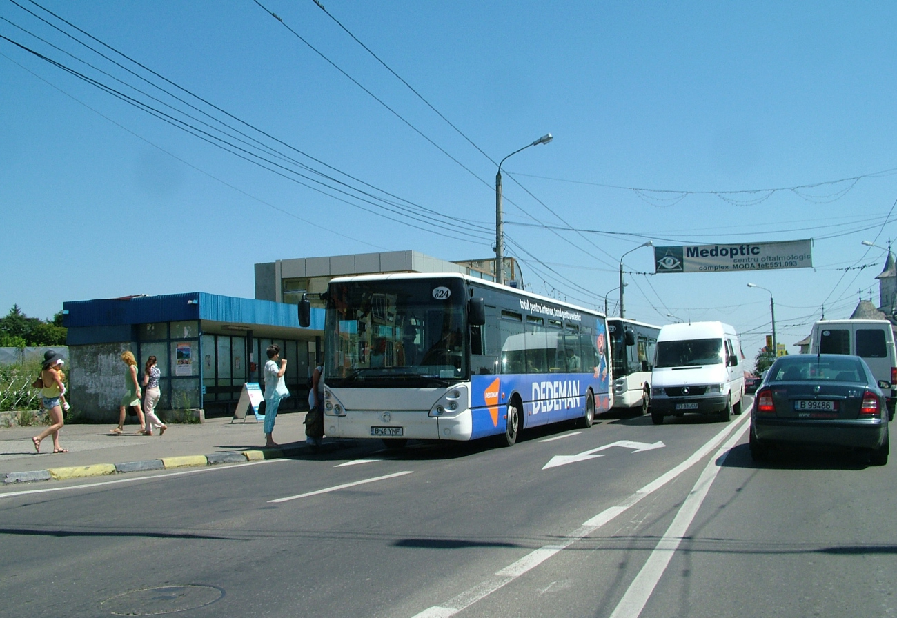 Suceava — Remains of trolleybus infrastructure