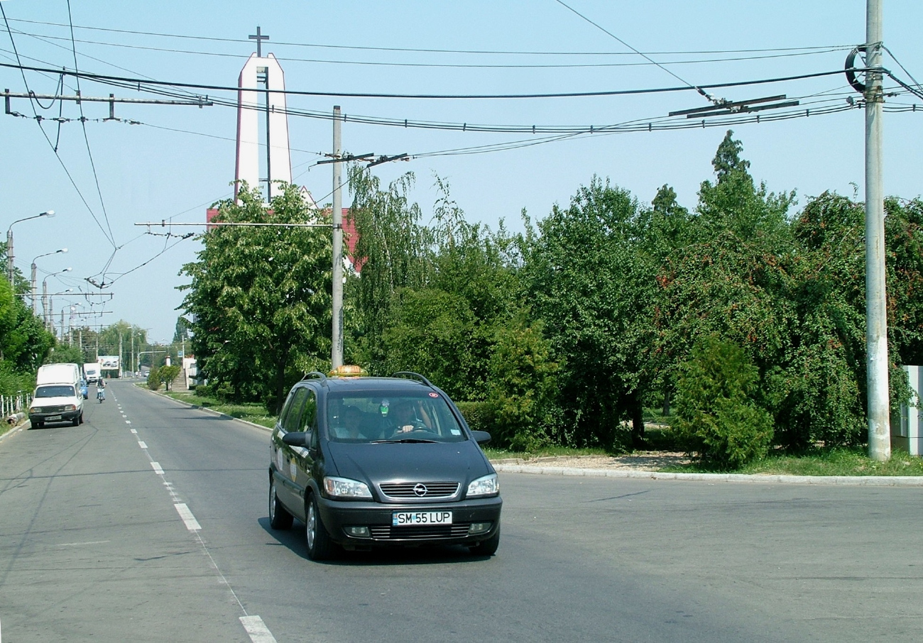 Satu Mare — Remains of Trolleybus Infrastructure