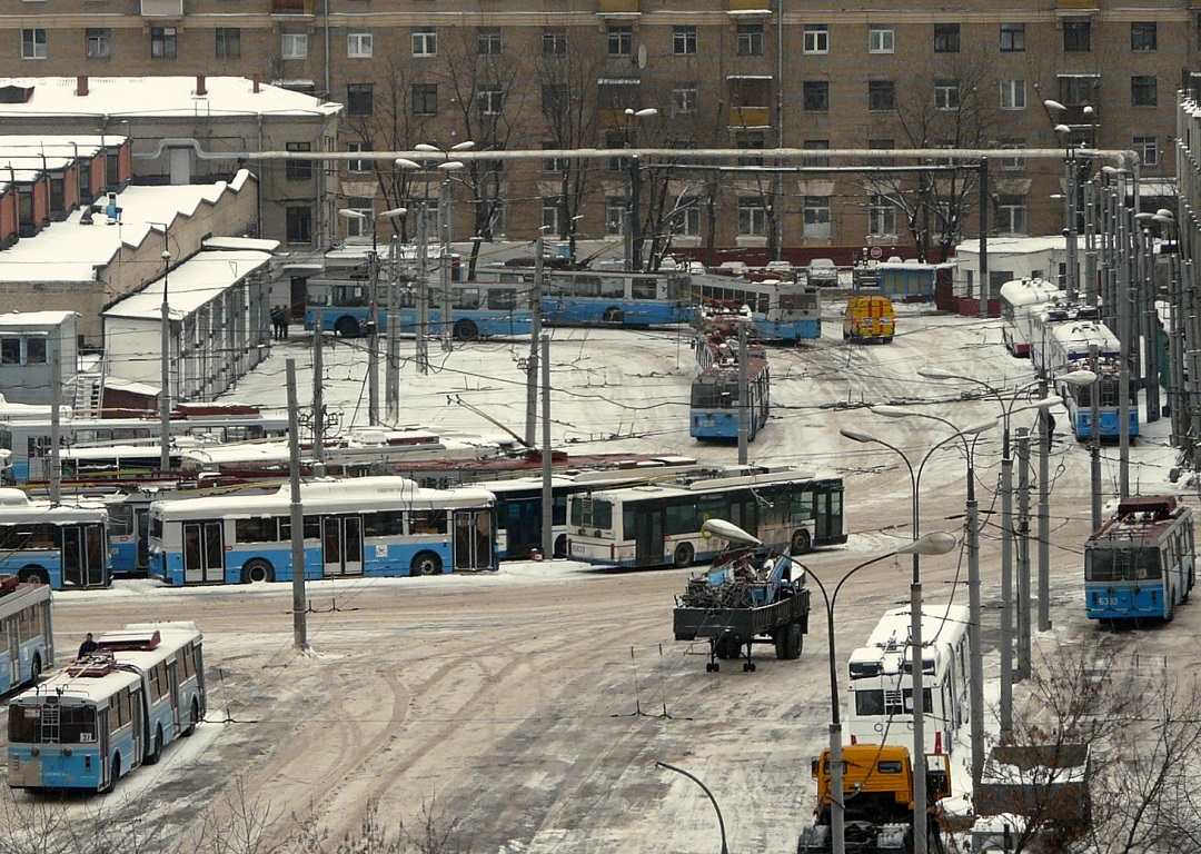 Moskwa — Trolleybus depots: [6]