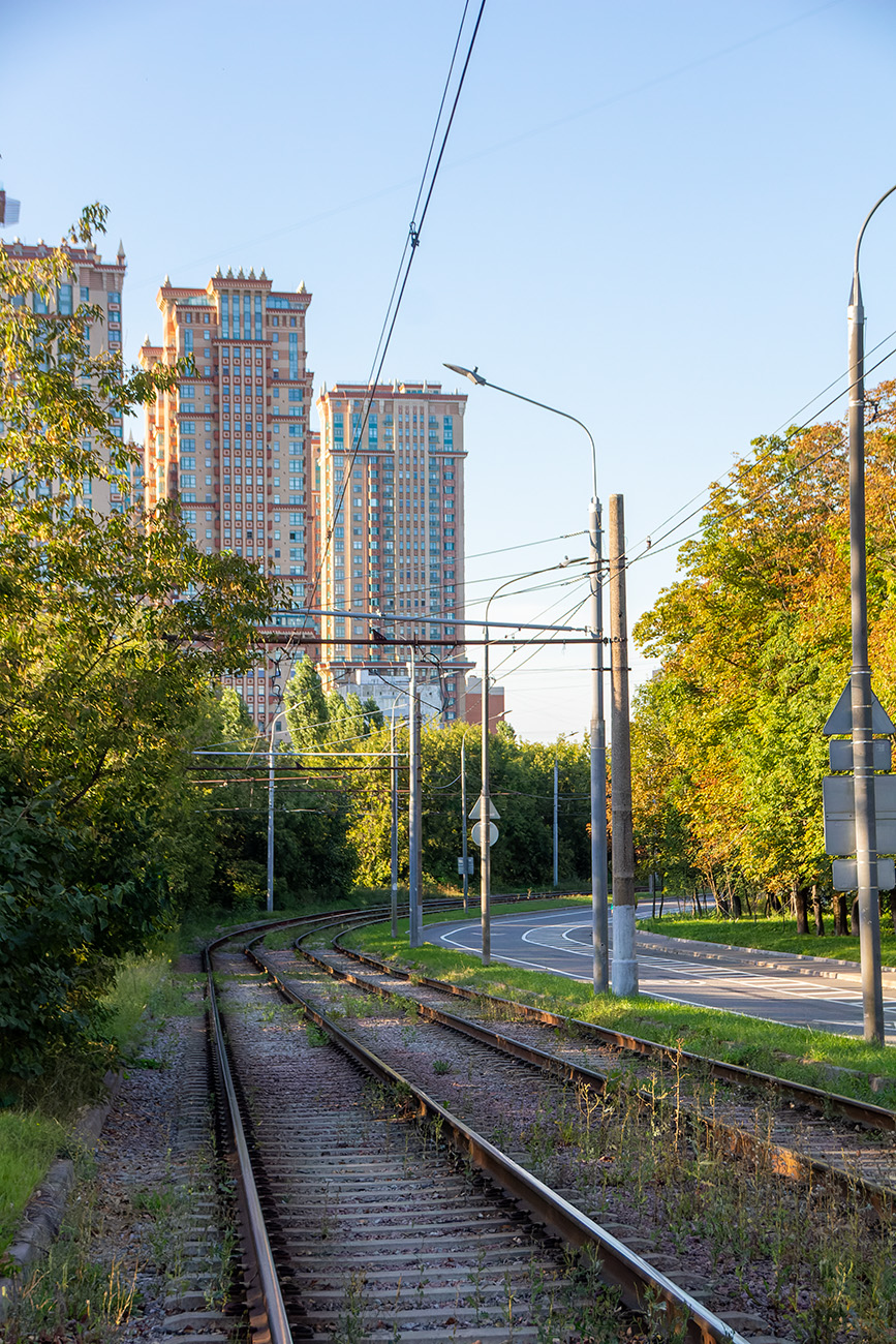Moskau — Trам lines: North-Western Administrative District