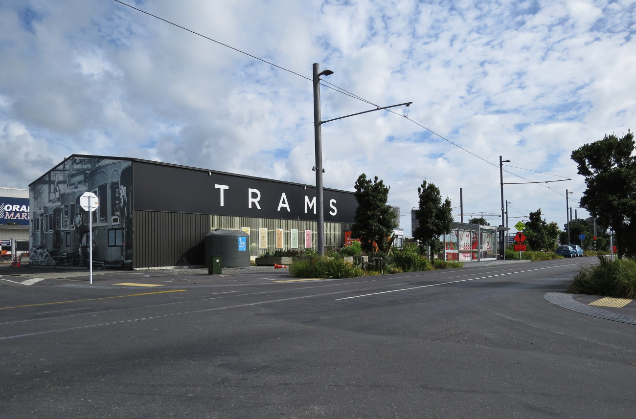 Окленд — Dockline Tramway — Линии и инфраструктура