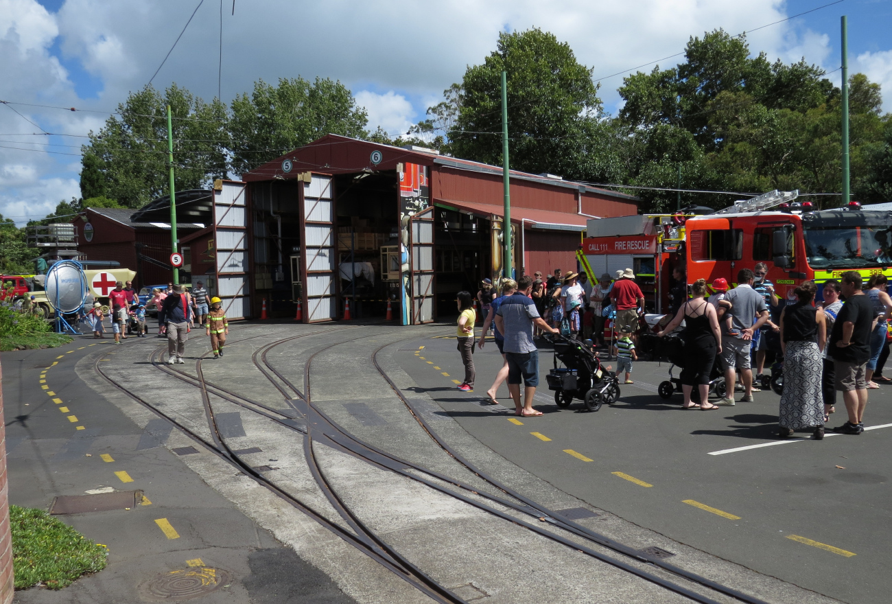 Окленд — MOTAT Tramway — Линии и инфраструктура