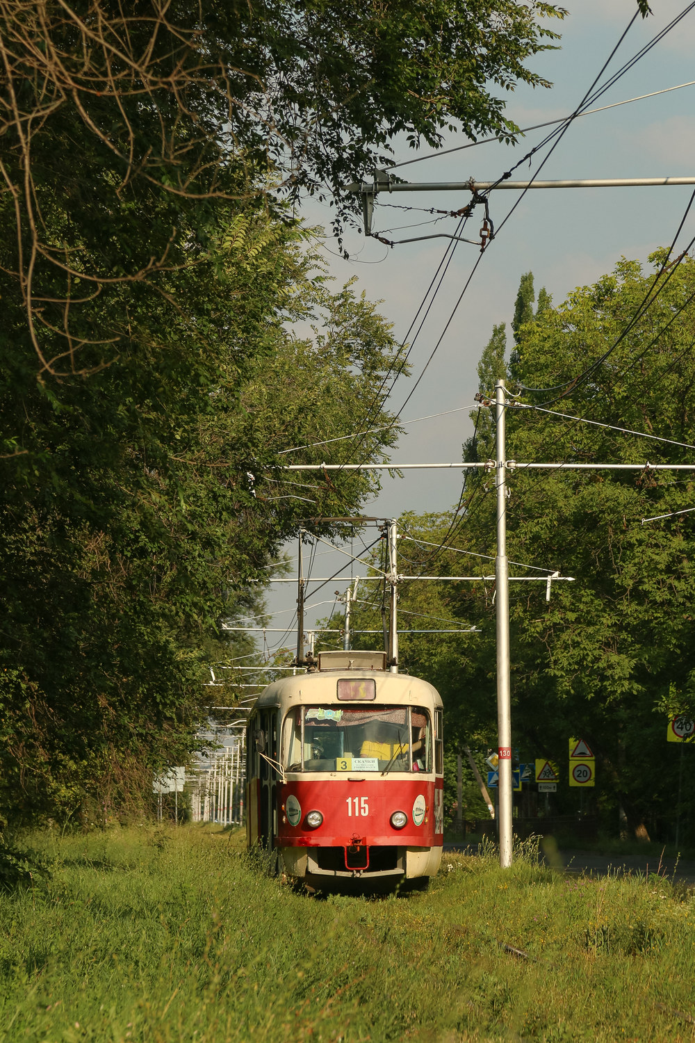 Пятигорск, Tatra T3SU № 115