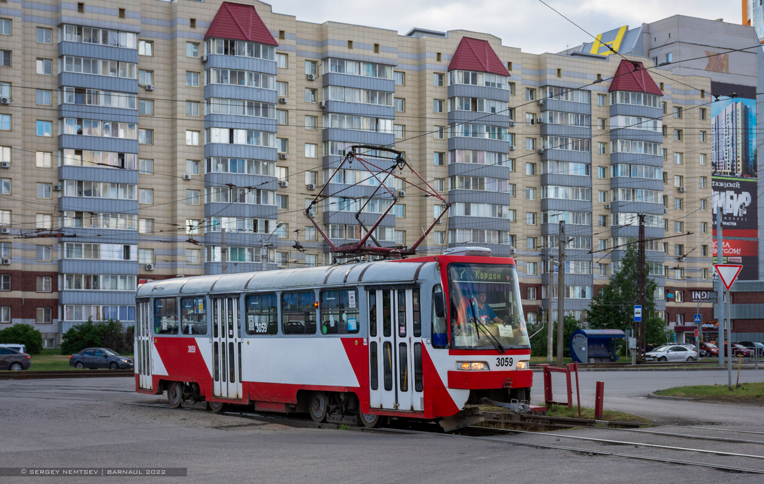 Барнаул, Tatra T3SU КВР Барнаул № 3059