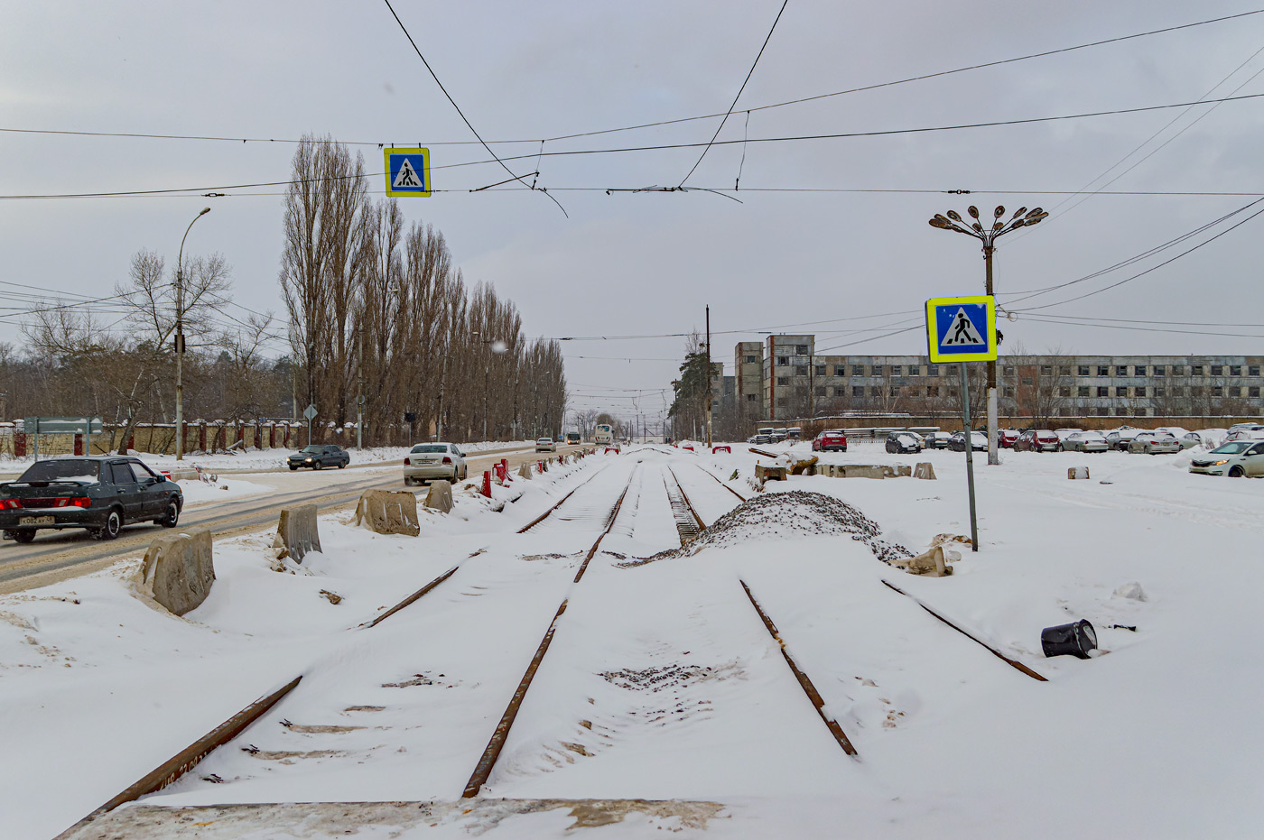 Липецк — Ремонт трамвайных путей в рамках концессионного соглашения