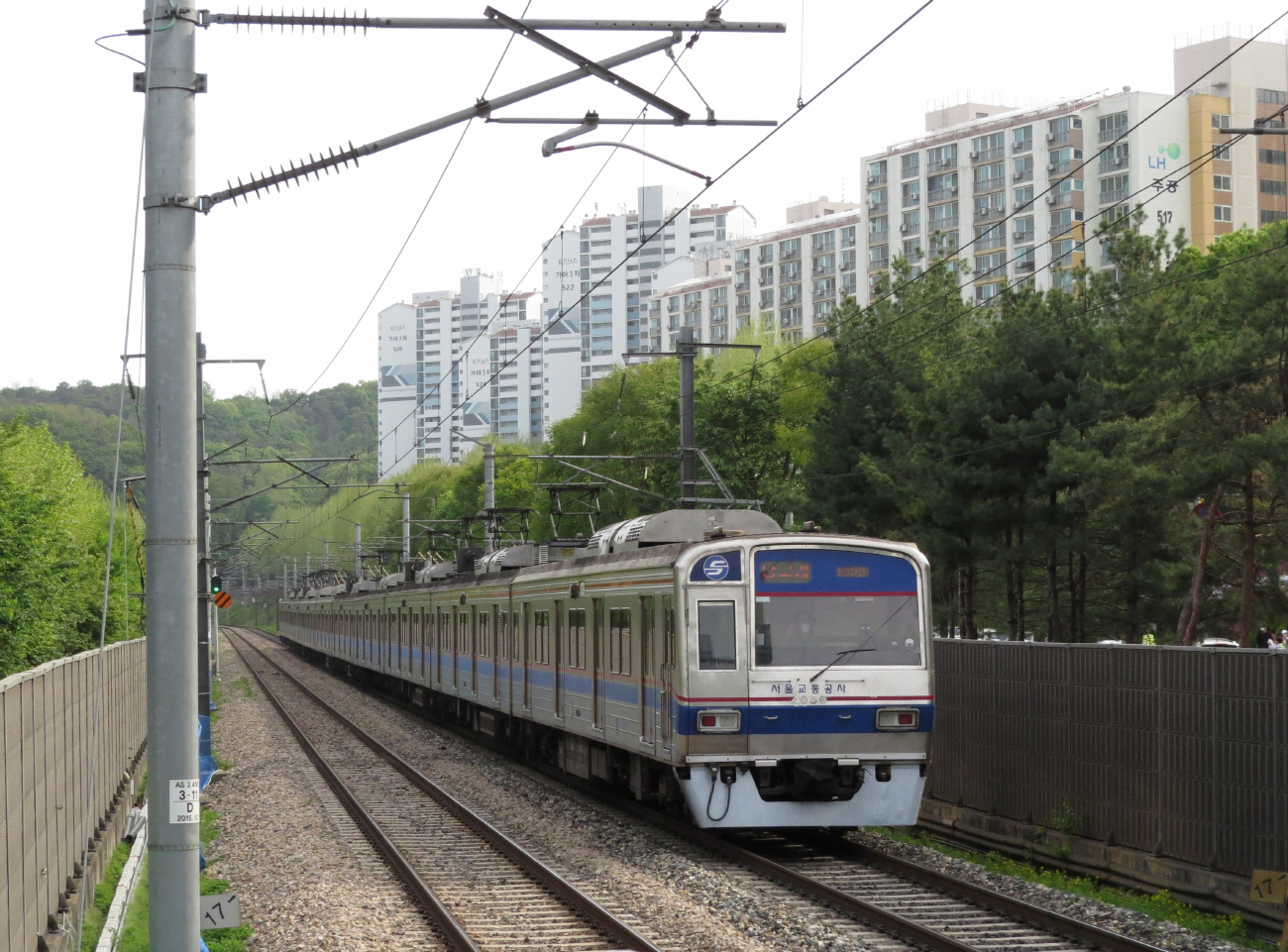 Сеульский регион, Seoul 4000 Series № 456; Сеульский регион — Метрополитен — Сеул — Линия 4 (서울 — 4호선)