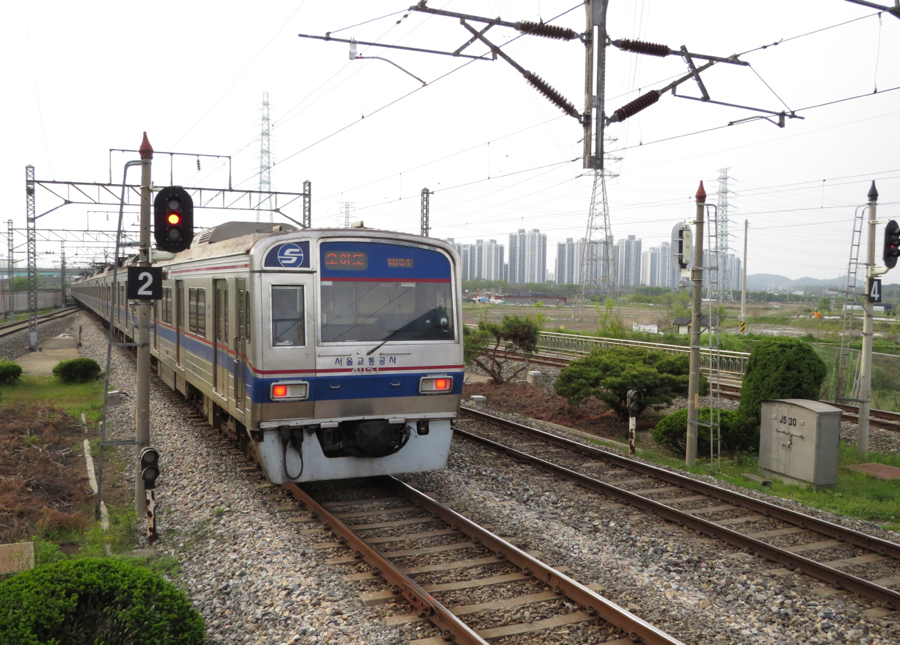 Сеульский регион, Seoul 4000 Series № 451; Сеульский регион — Метрополитен — Сеул — Линия 4 (서울 — 4호선)