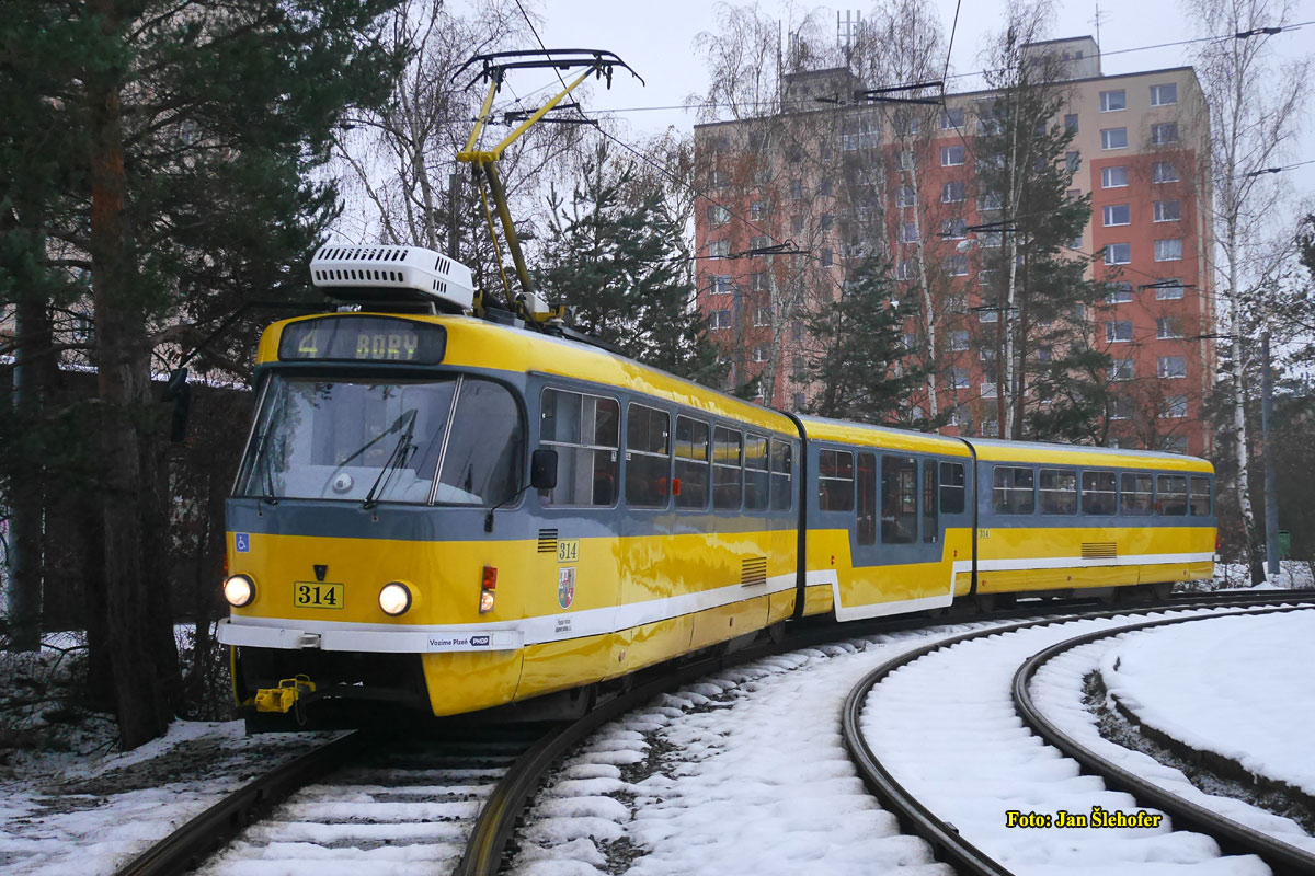 Пльзень, Tatra K3R-NT № 314
