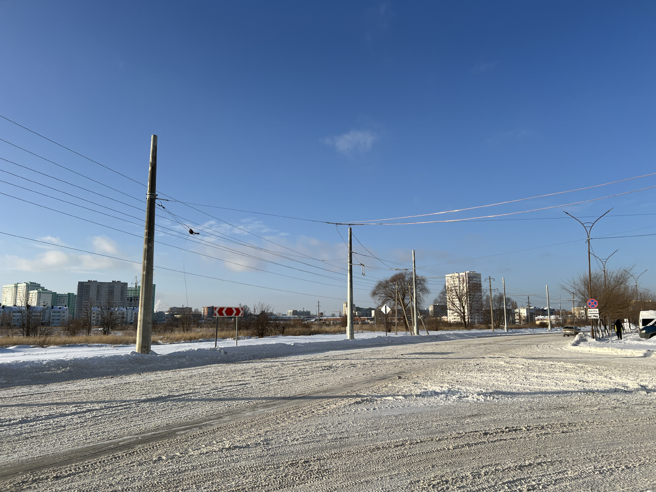 Пенза — Строительство троллейбусной линии в город Спутник (Засечное)