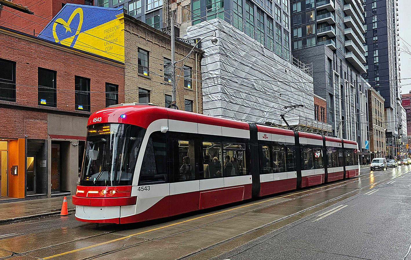 Торонто, Bombardier Flexity Toronto № 4543