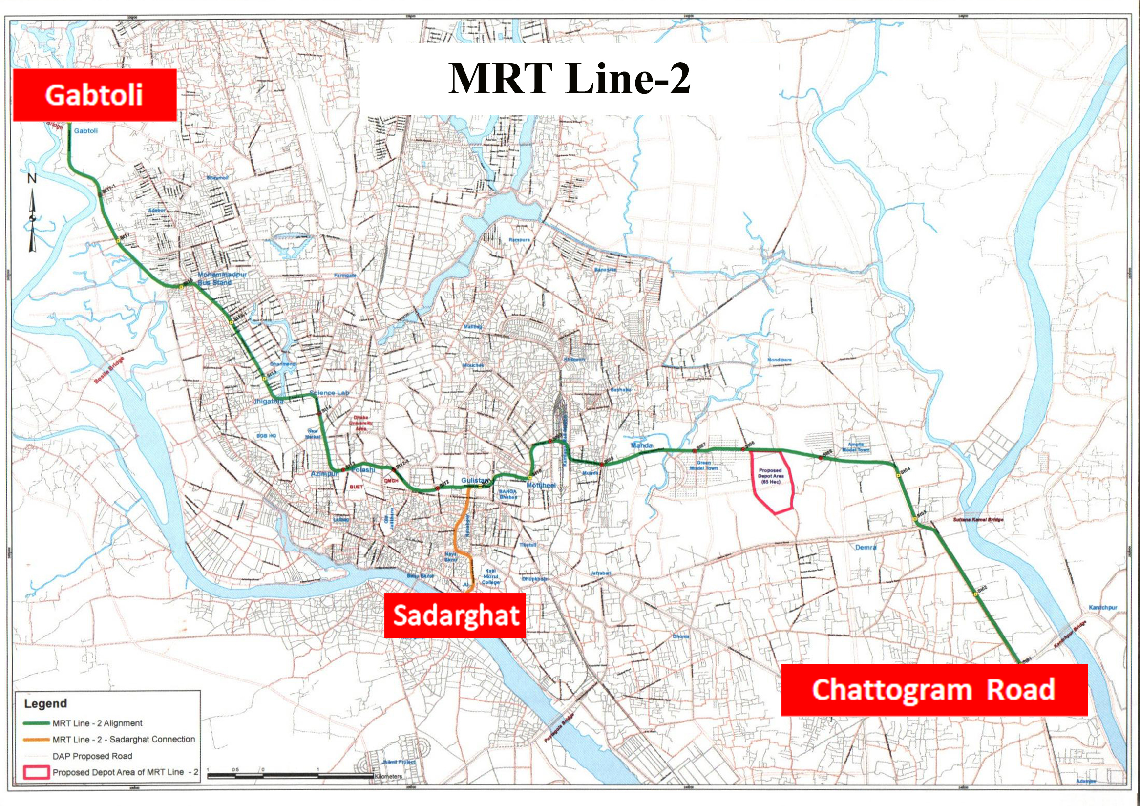 Dhaka — MRT 6 Line — Miscellaneous Photos