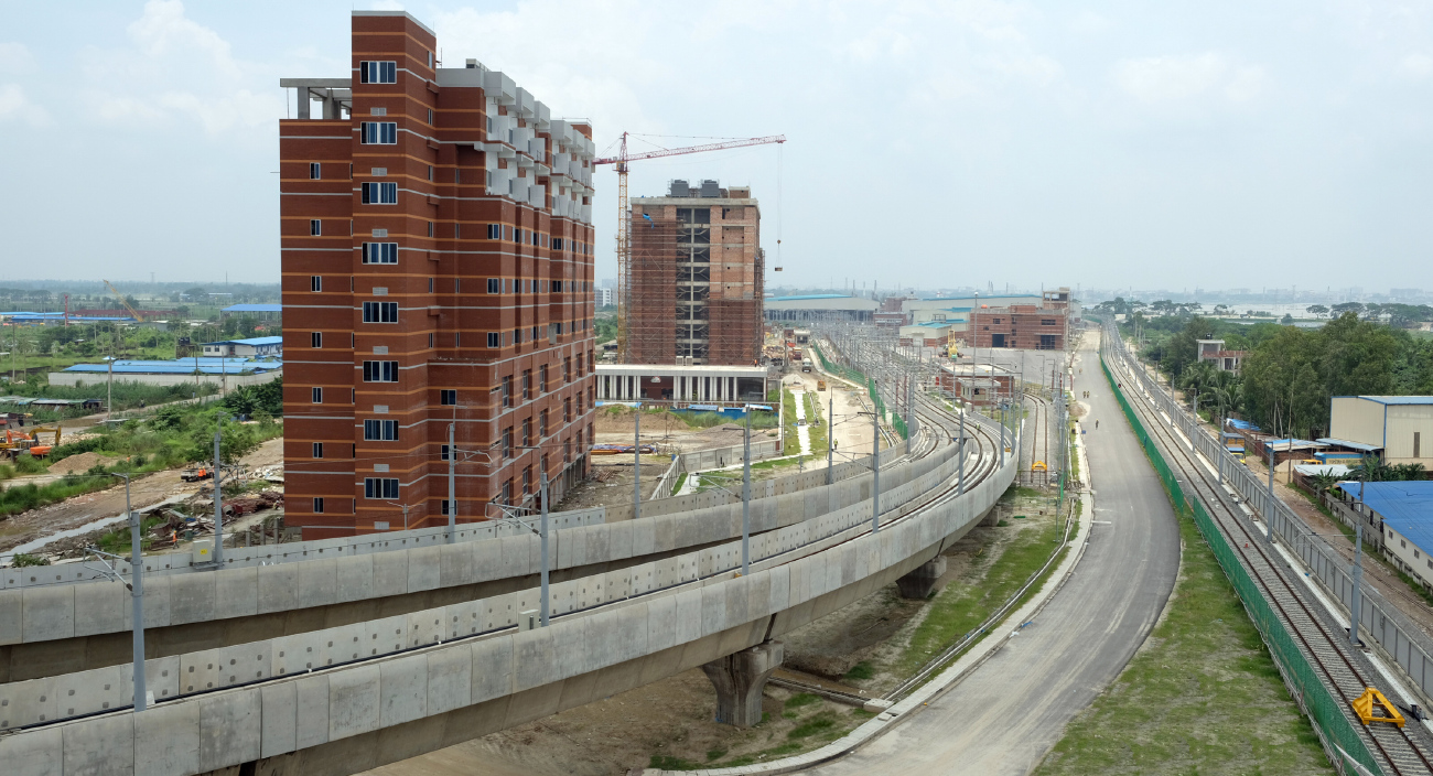Dhaka — MRT Line 6 —  Infrastructure