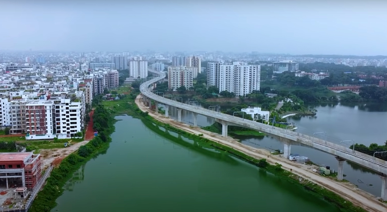 Dhaka — MRT Line 6 —  Infrastructure