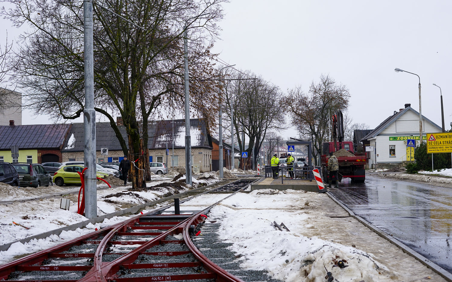 Daugavpils — Reconstruction of tram line to the Bread Factory