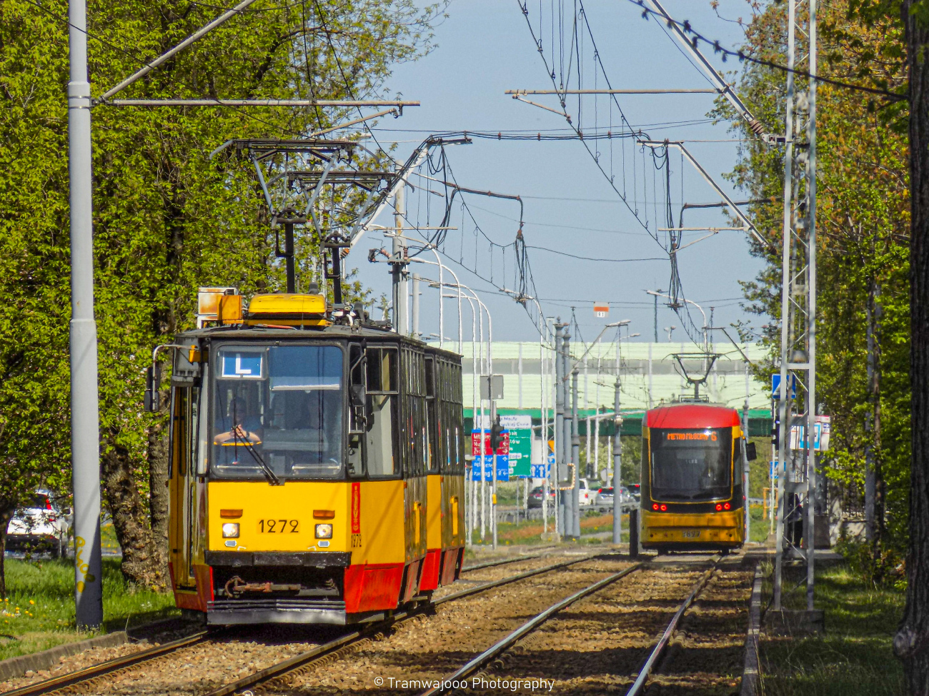 Варшава, Konstal 105Na № 1272