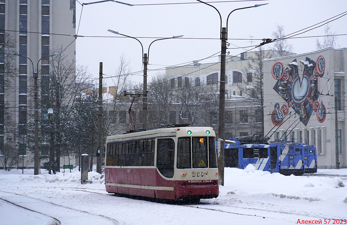 Санкт-Петербург, ЛМ-68М2 (мод. СПб ГЭТ) № 3607