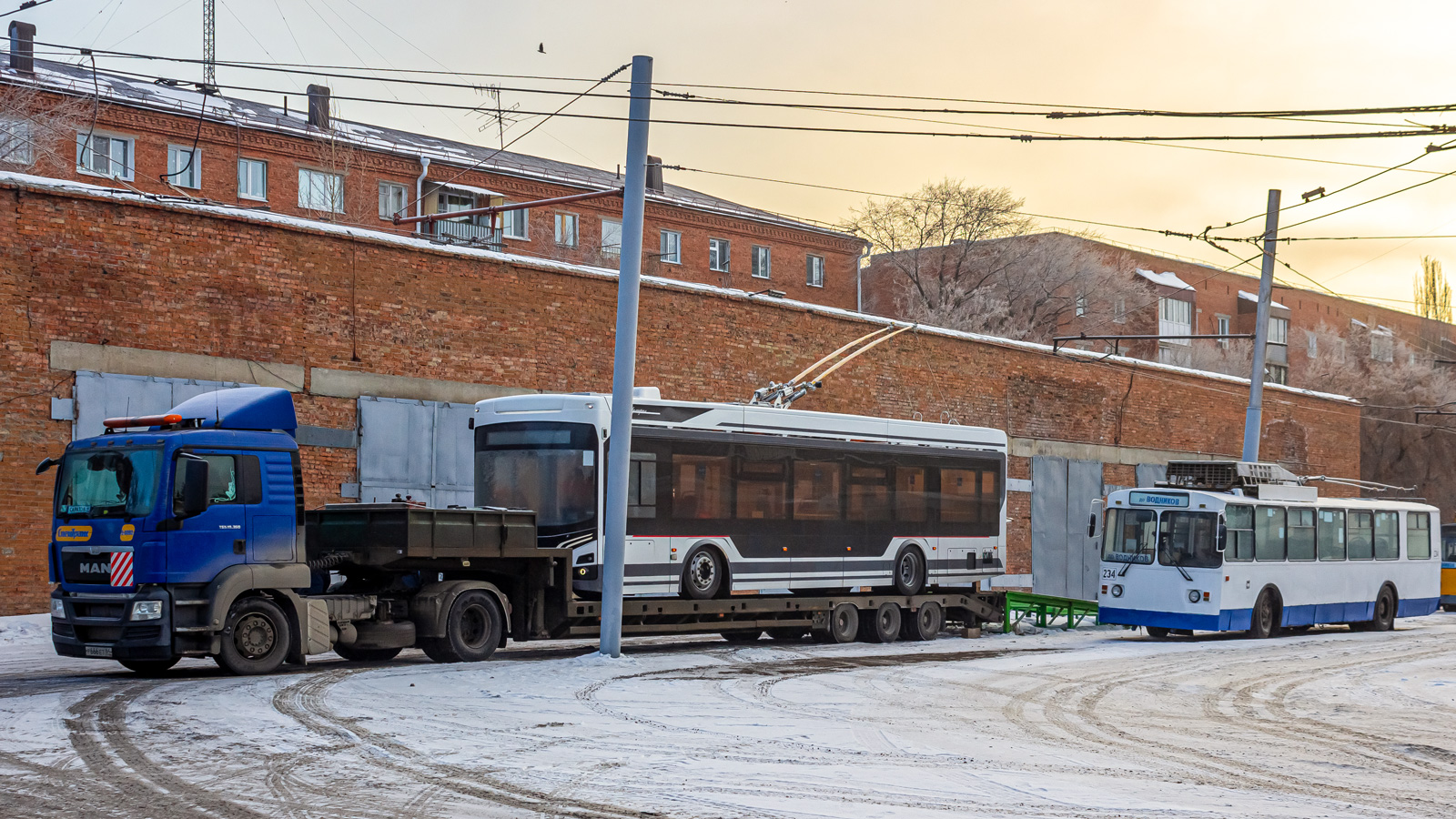 Omsk — Trolleybus depot 1 (May Day)