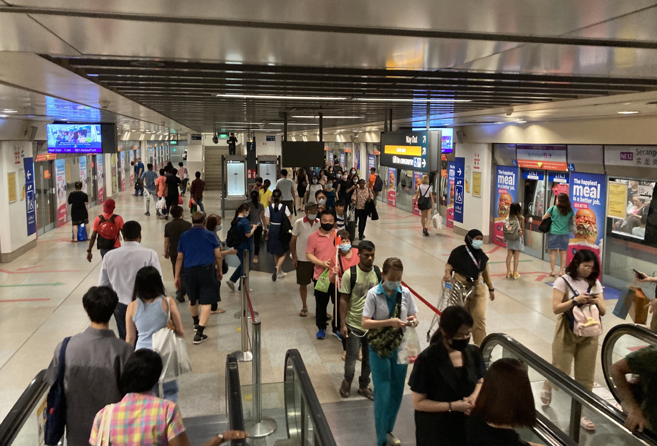 Сингапур — Метрополитен — [3] North East Line (NEL)