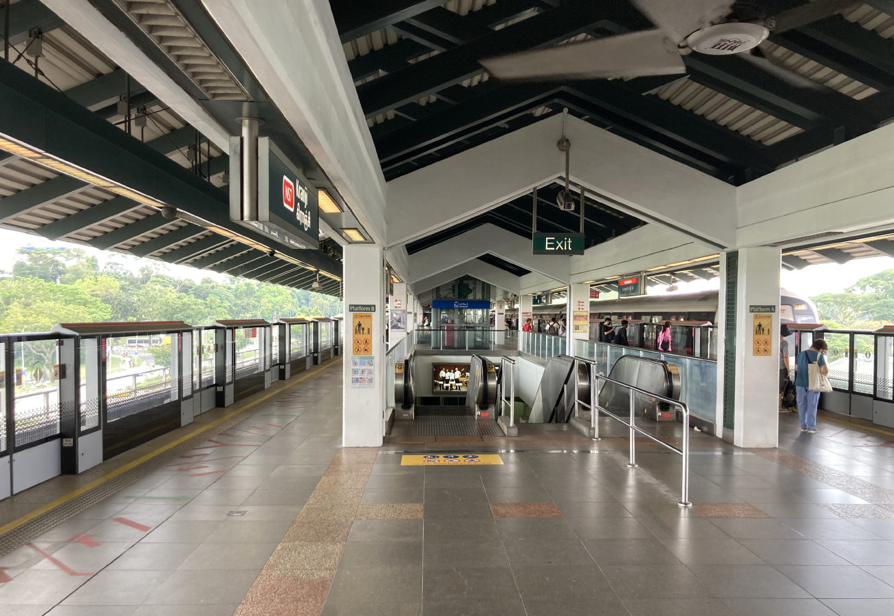 Сингапур — Метрополитен — [1] North South Line (NSL)