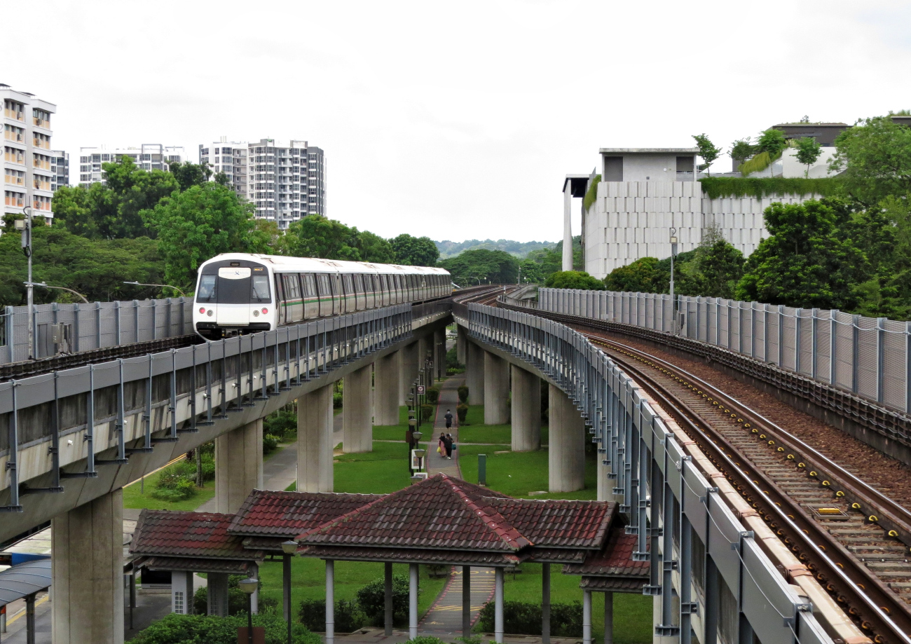 Сингапур — Метрополитен — [1] North South Line (NSL)