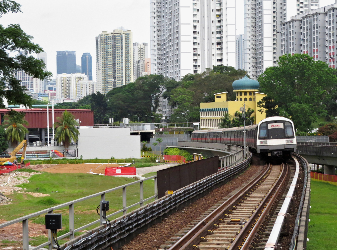 Singapore, Kawasaki Heavy Industries C151 # 3091; Singapore — Metro — [2] East West Line (EWL)