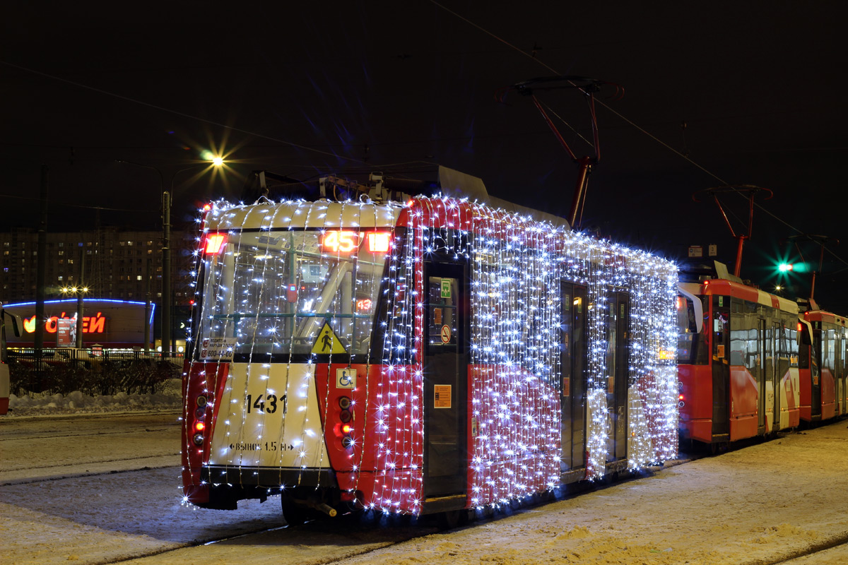 Санкт-Петербург, 71-153 (ЛМ-2008) № 1431; Санкт-Петербург — Конечные станции и разворотные кольца