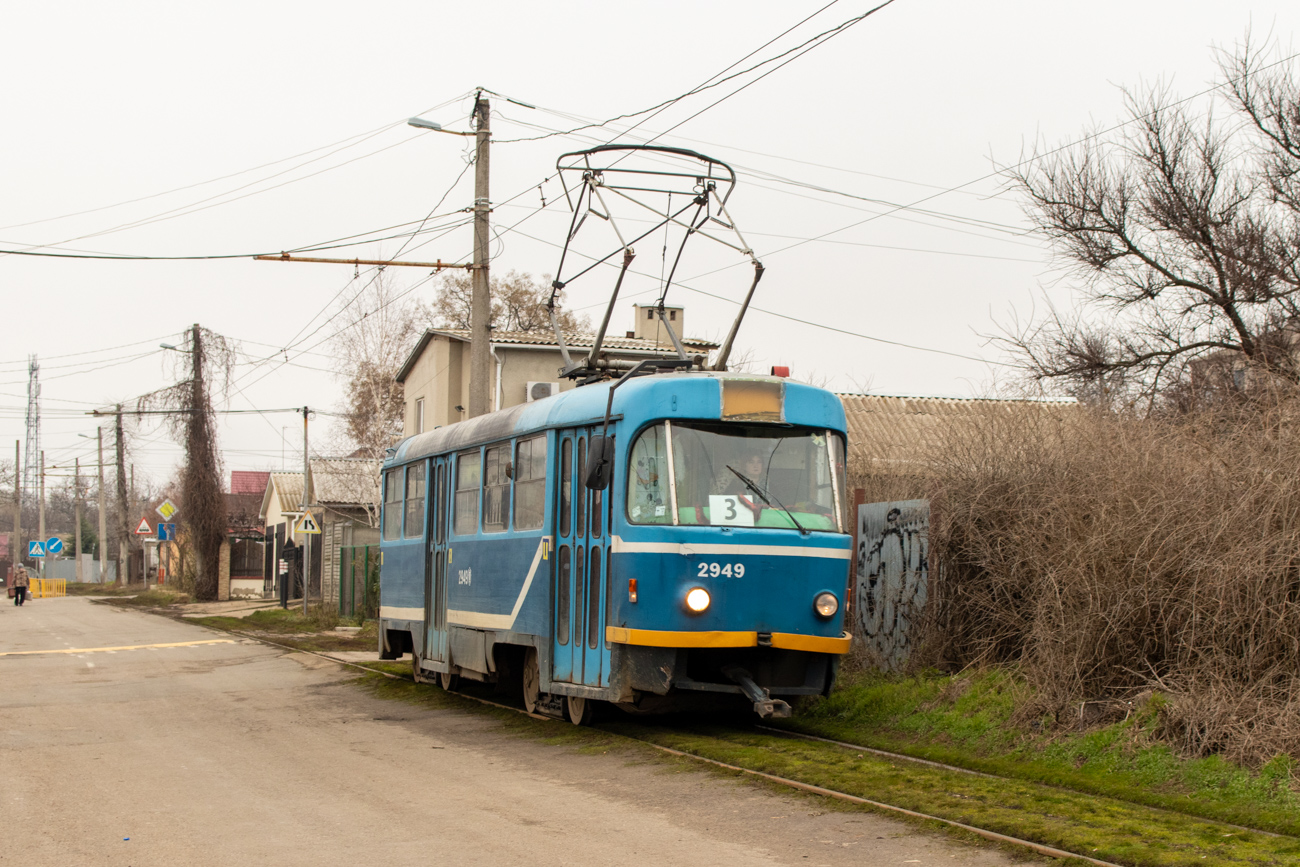 Odesa, Tatra T3R.P č. 2949
