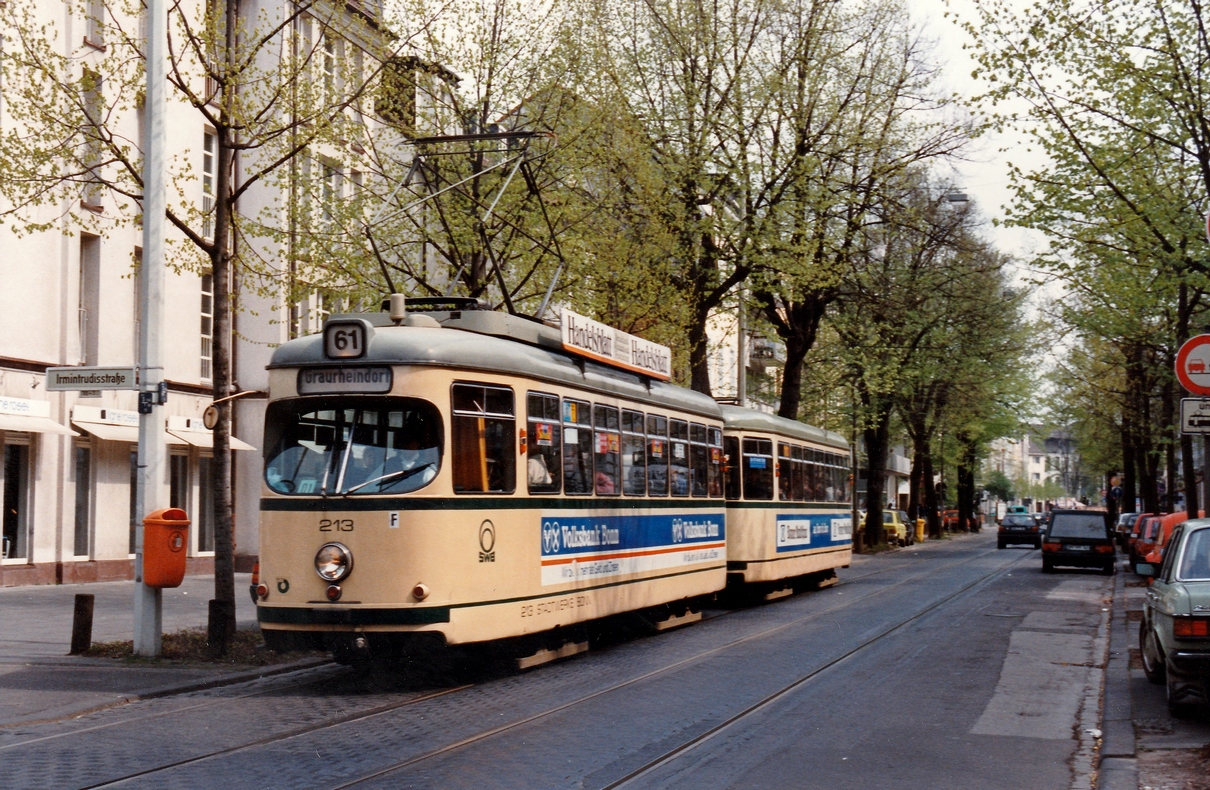 Bonn, Duewag T4 nr. 213