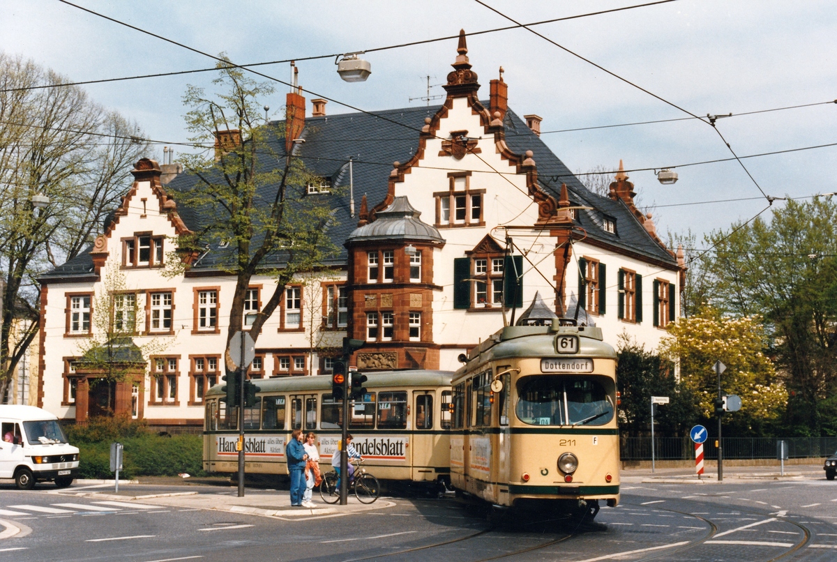 Bonn, Duewag T4 N°. 211
