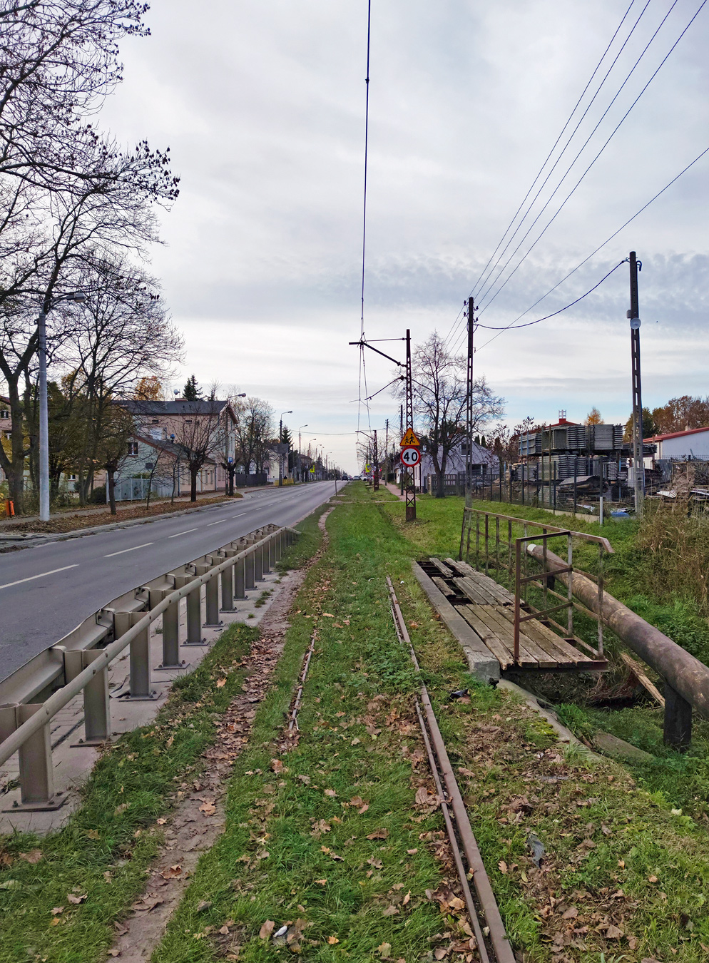 Лодзь — Недействующие линии; Лодзь — Пригородные трамваи — Лютомерск