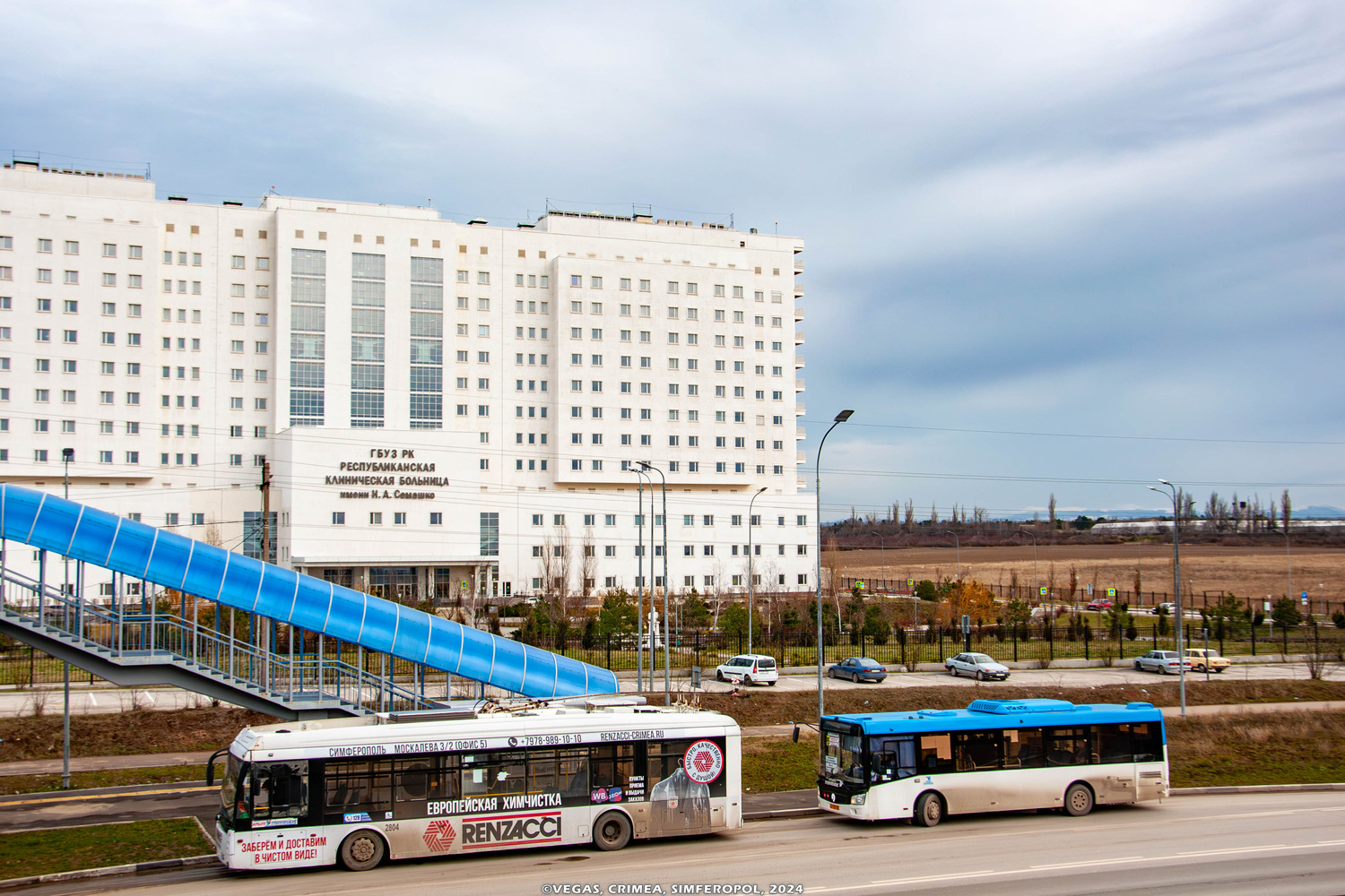 Крымский троллейбус, Тролза-5265.03 «Мегаполис» № 2804; Крымский троллейбус — Движение троллейбусов без КС (автономный ход).